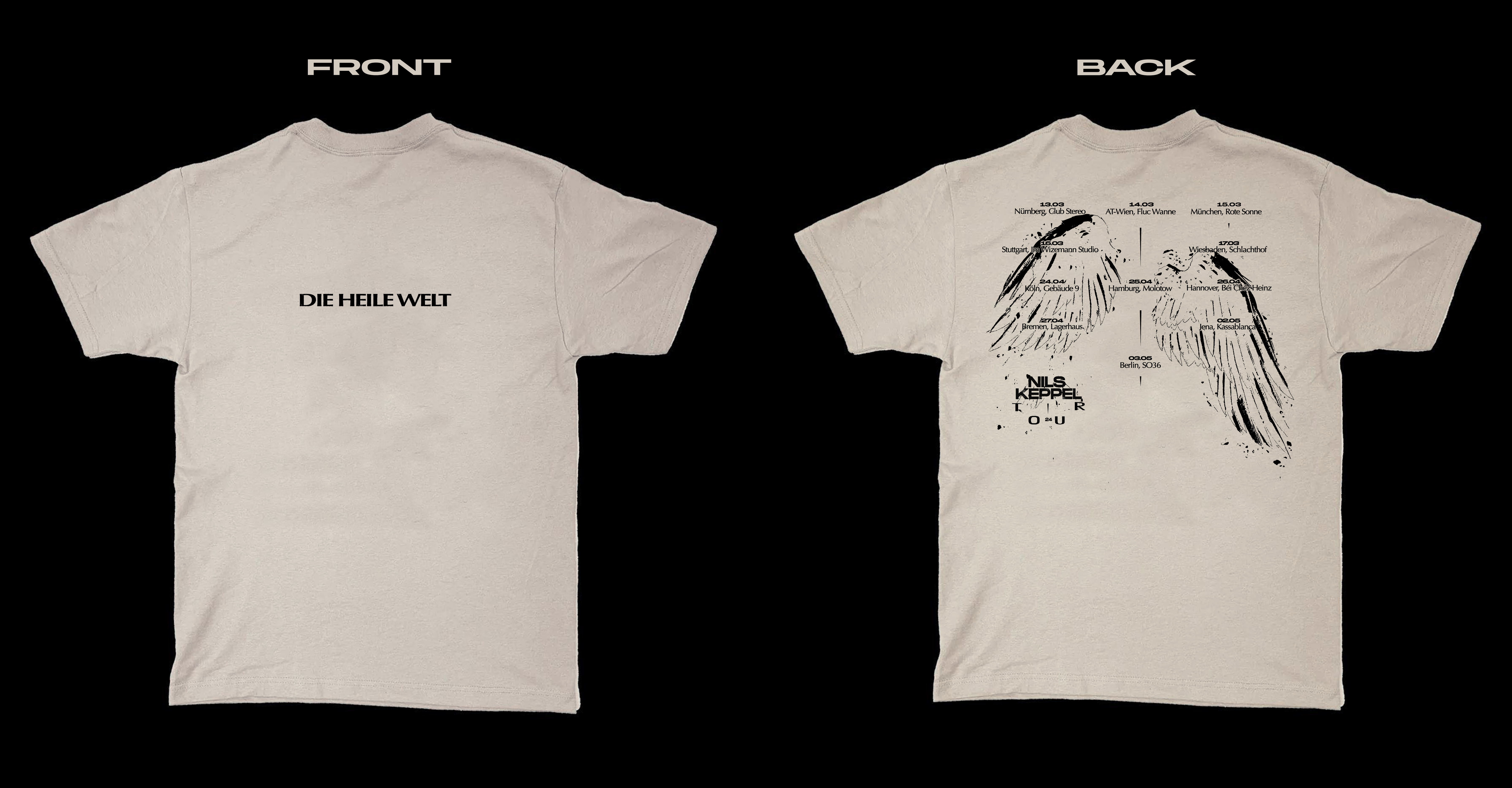 Hauptbild von 'Die Heile Welt' Tourshirt (Natural)